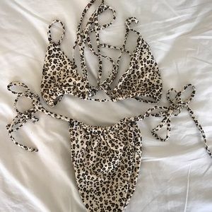 Leopard Print Bikini